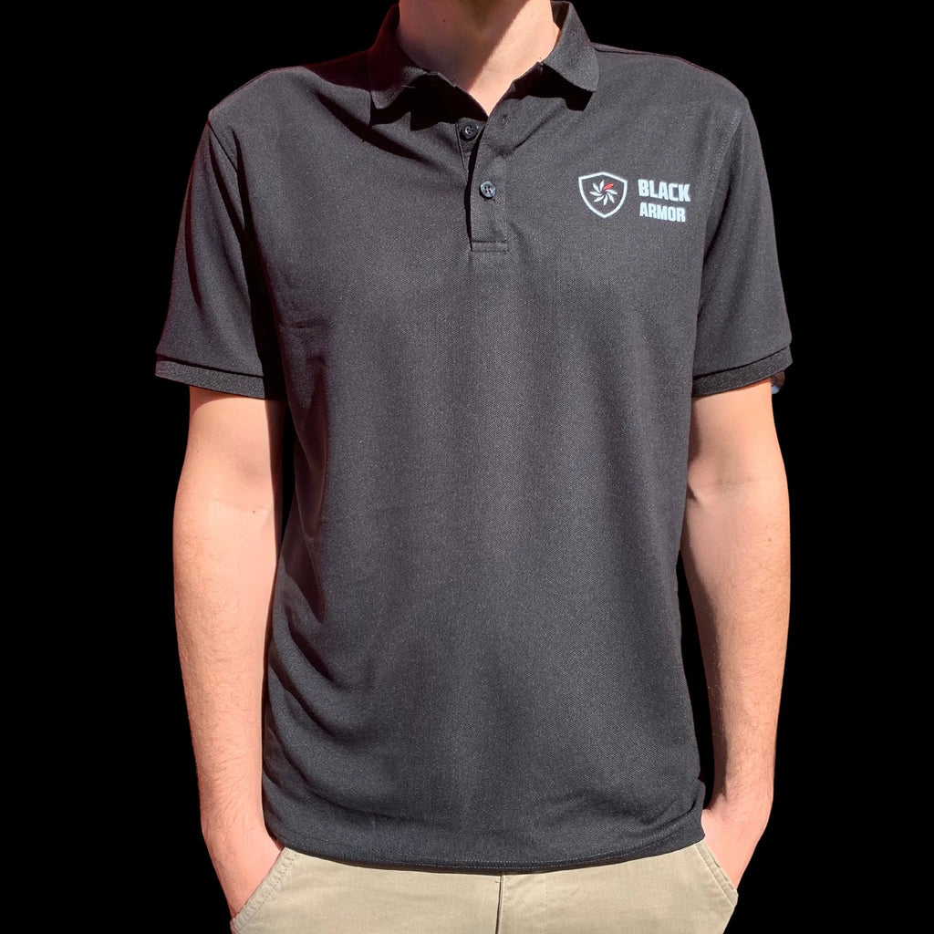 Black Armor Polo